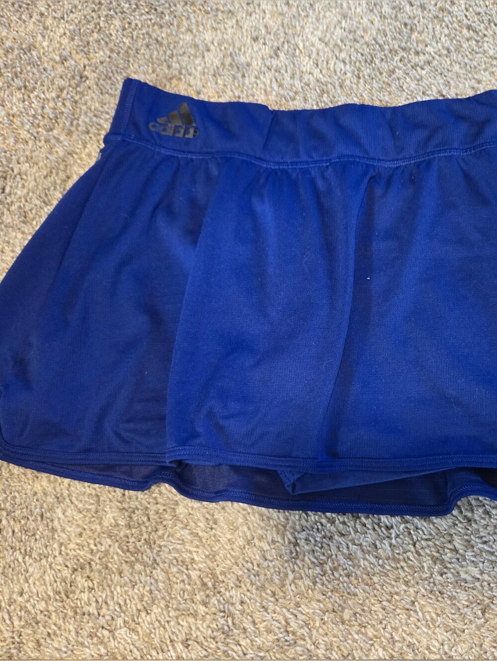 Adidas Blue Athletic Skirt with Built-In Shorts